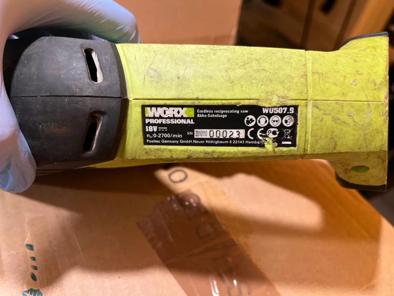 Billede 4 - Worx Professional 18V Sæt – Stiksav & Bajonetsav