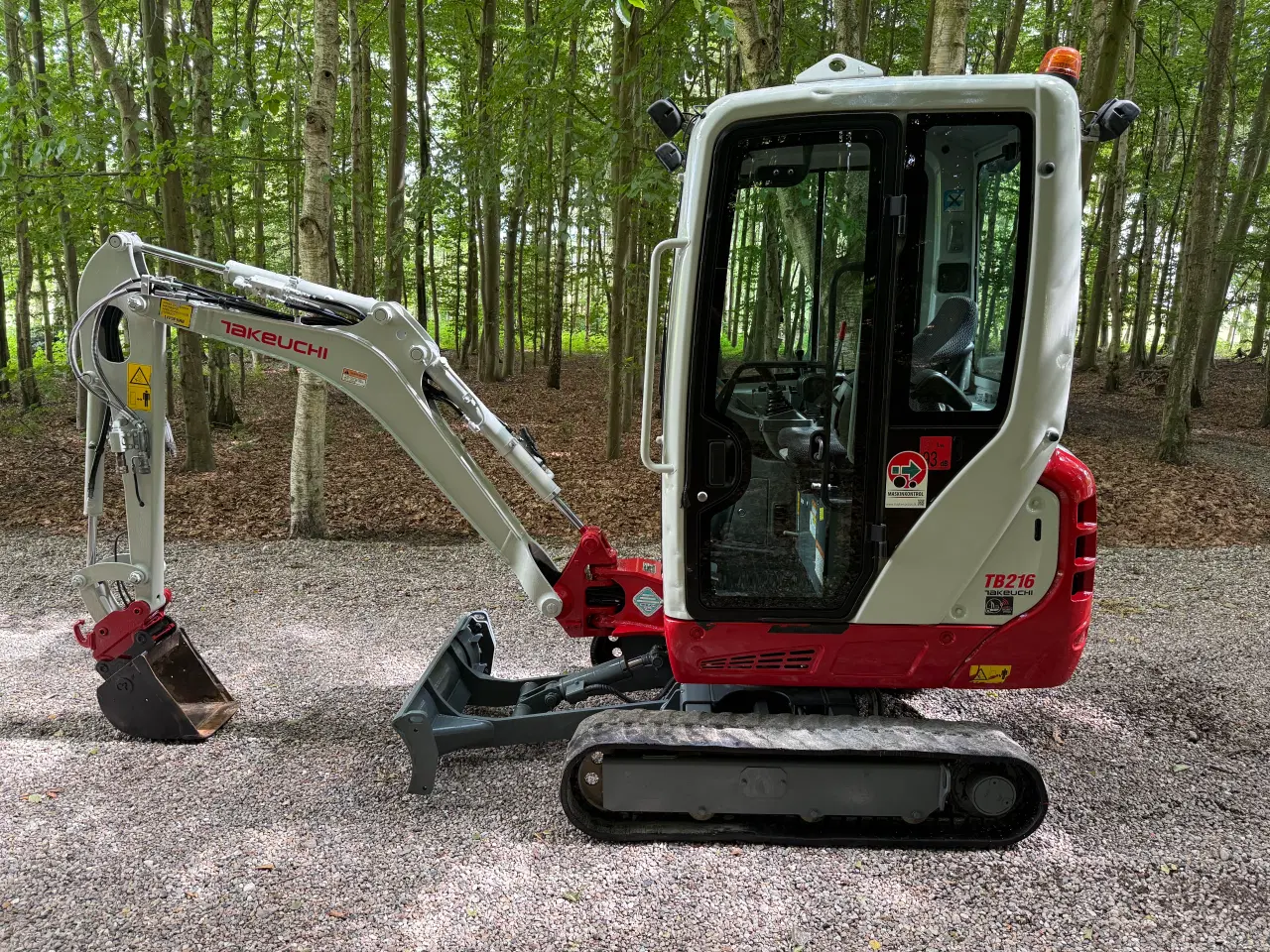 Billede 2 - Minigraver Takeuchi TB216