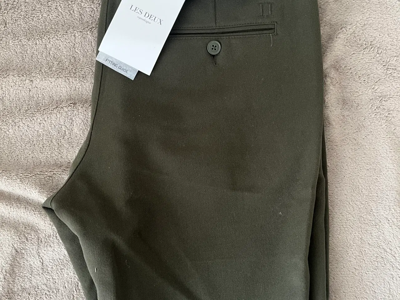 Billede 2 - Leus Deux Como Suit Pants, 31, Olive Night
