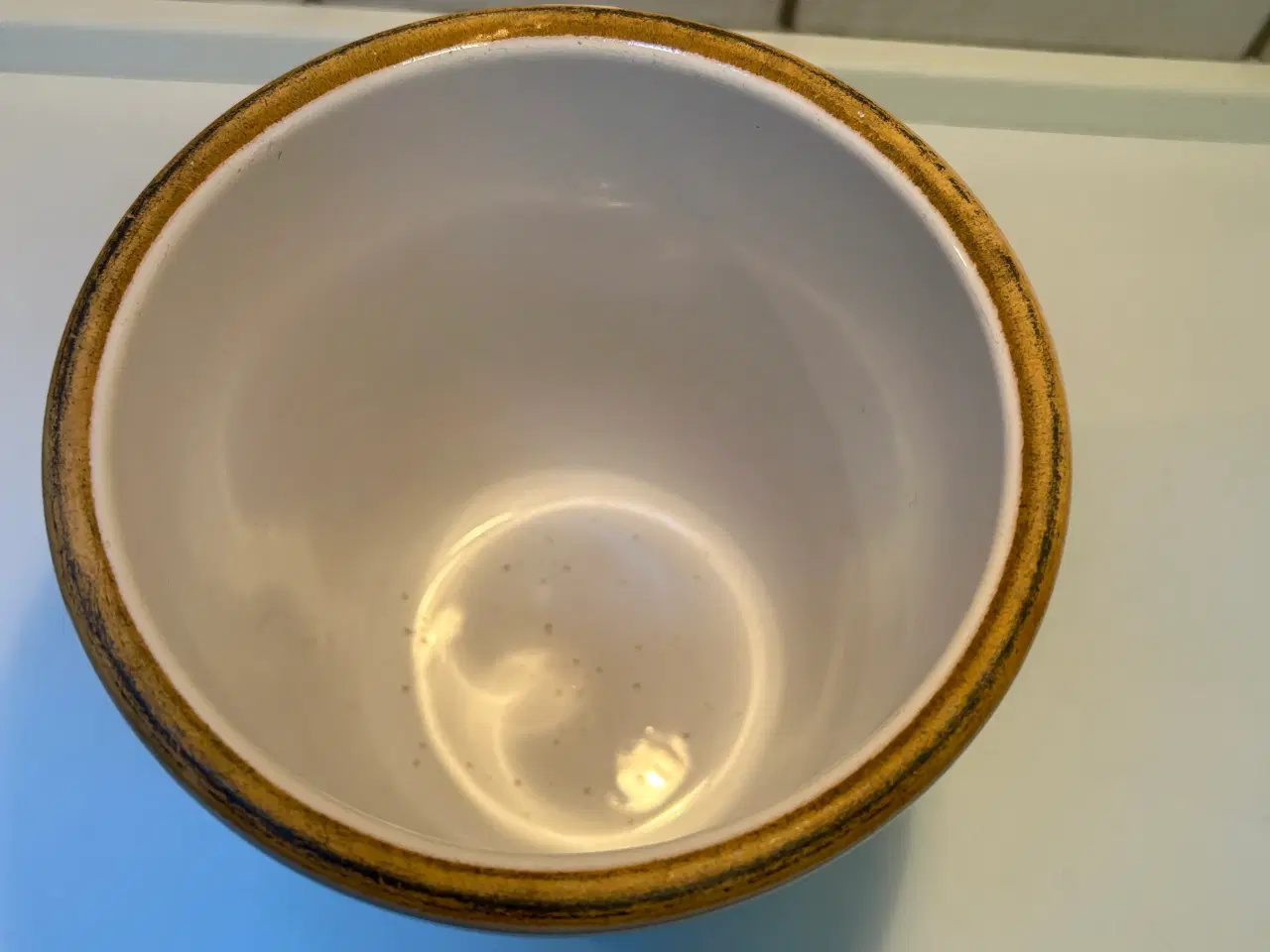 Billede 2 - Hvid sylte krukke 2 L