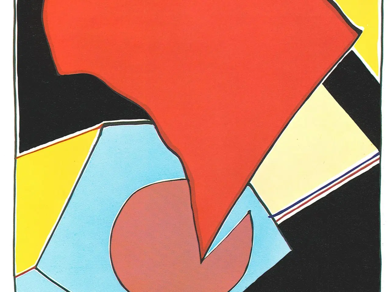 Billede 14 - Kunsttryk af Richard Mortensen