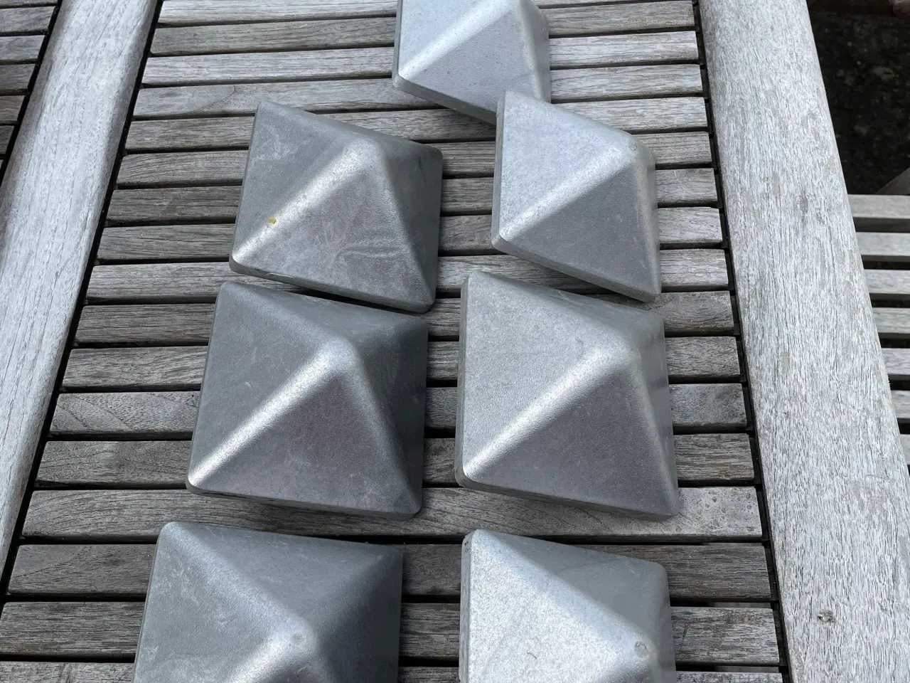 Billede 1 - Stolpetoppe i aluminium 