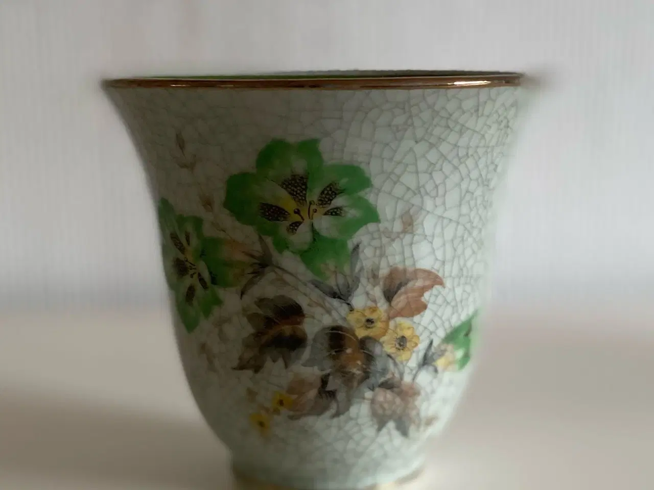 Billede 1 - Lyngby krakele vase