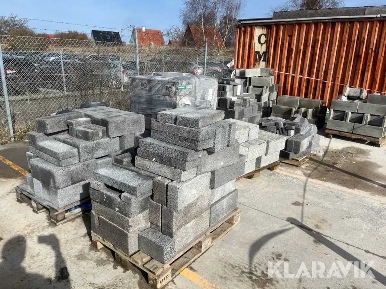 Billede 1 - Blandet fundering/byggesten 9 paller