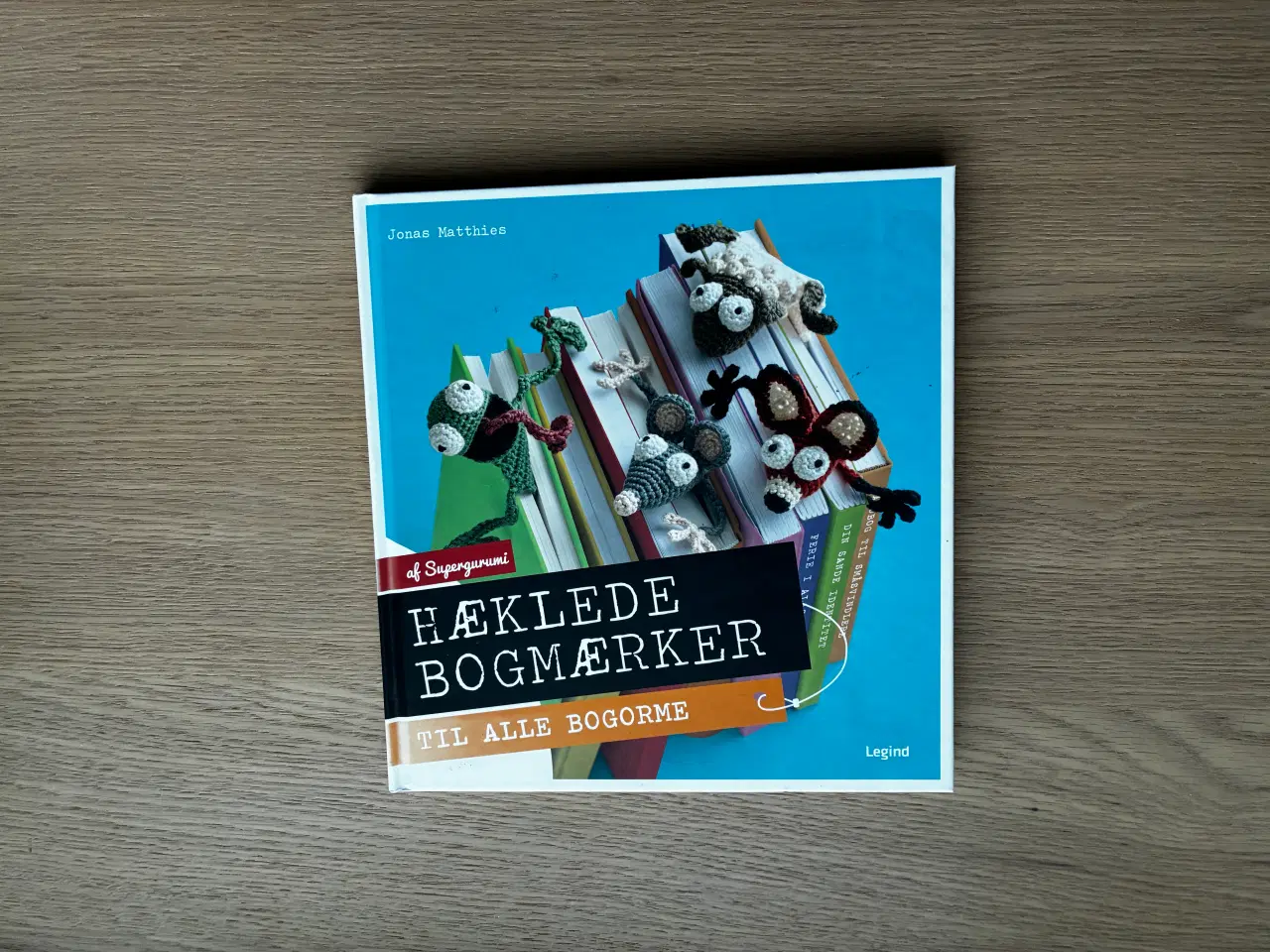 Billede 1 - Hæklede Bogmærker til alle Bogorme