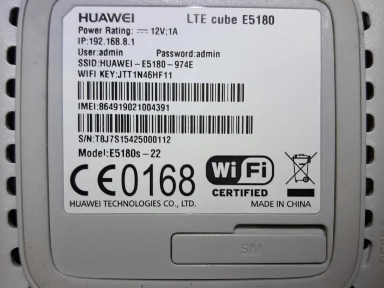 Billede 5 - Huawei Router E5180 Cube