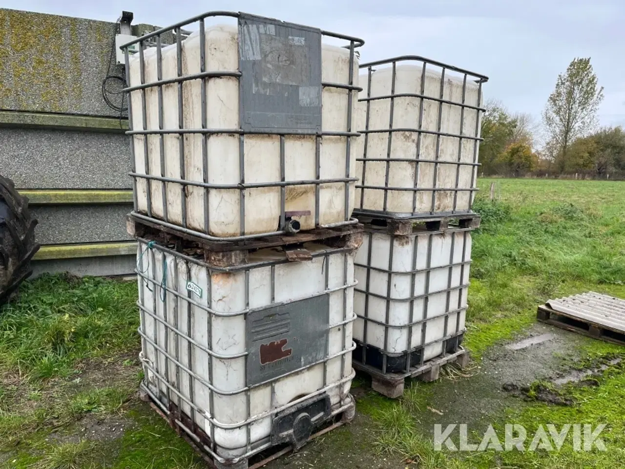 Billede 1 - Palletanke Schultz/Vanleer 1000L 4 styk