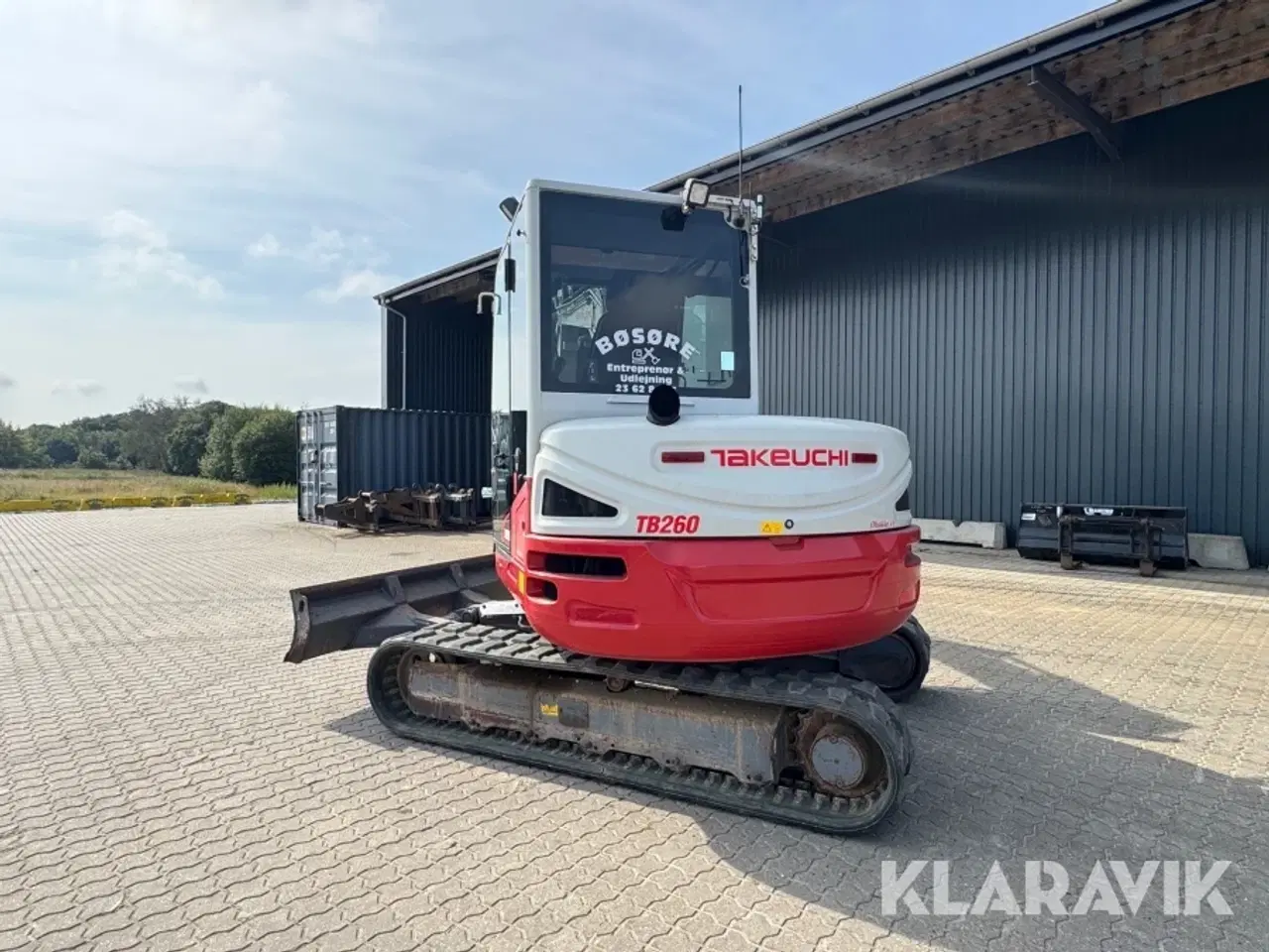 Billede 4 - Gravemaskine Takeuchi TB260 Compact Excavator