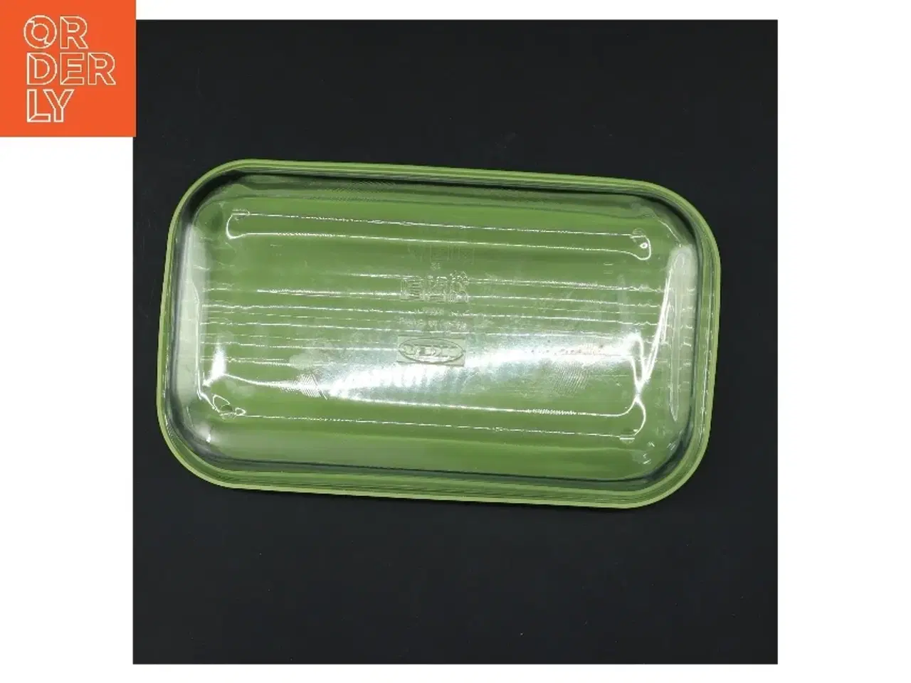 Billede 3 - Glasbrødbeholder med låg fra IKEA (str. 21x12,5 cm)