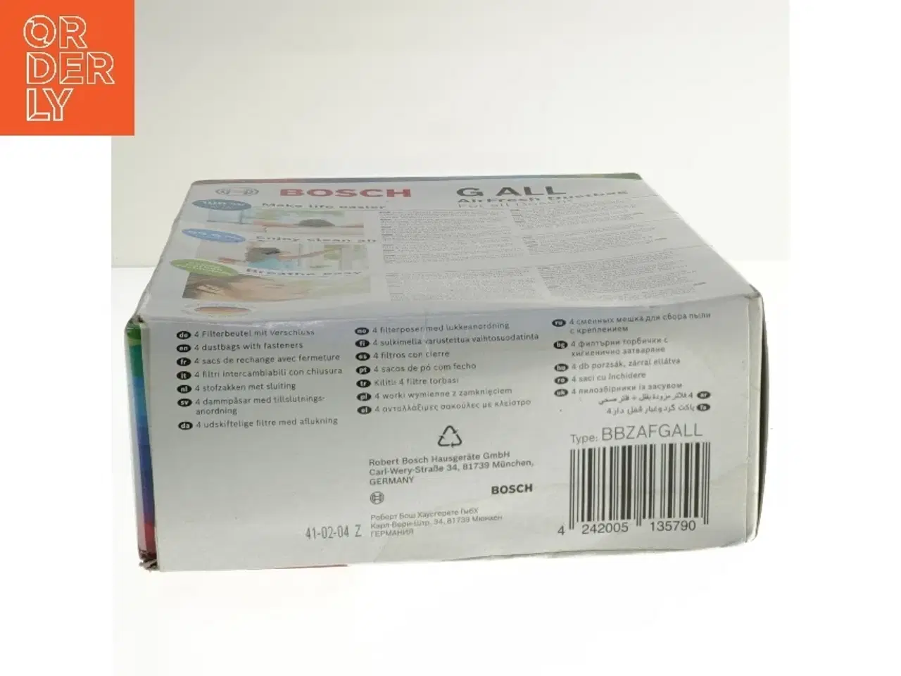 Billede 2 - Bosch G ALL AirFresh støvsugerposer fra Bosch (str. 25x17 cm)