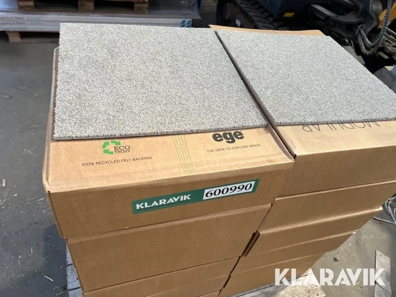 Billede 3 - Tæppefliser Ege 49,7 m2 Grå