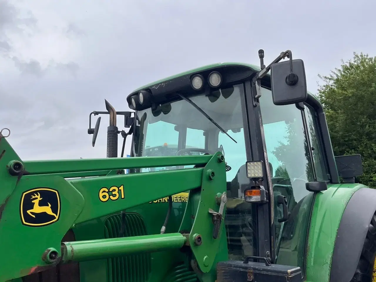 Billede 17 - John Deere 6320 m/JD 631 Frontlæsser  AutoPower og TLS affjedret foraksel