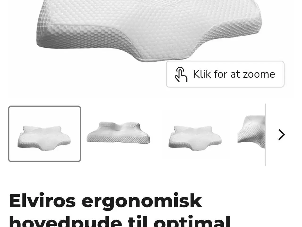 Billede 1 - Elviros ergonomisk hovedpude
