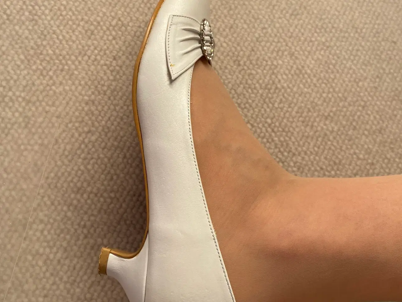 Billede 8 - Konfirmationssko med lille hæl str. 39