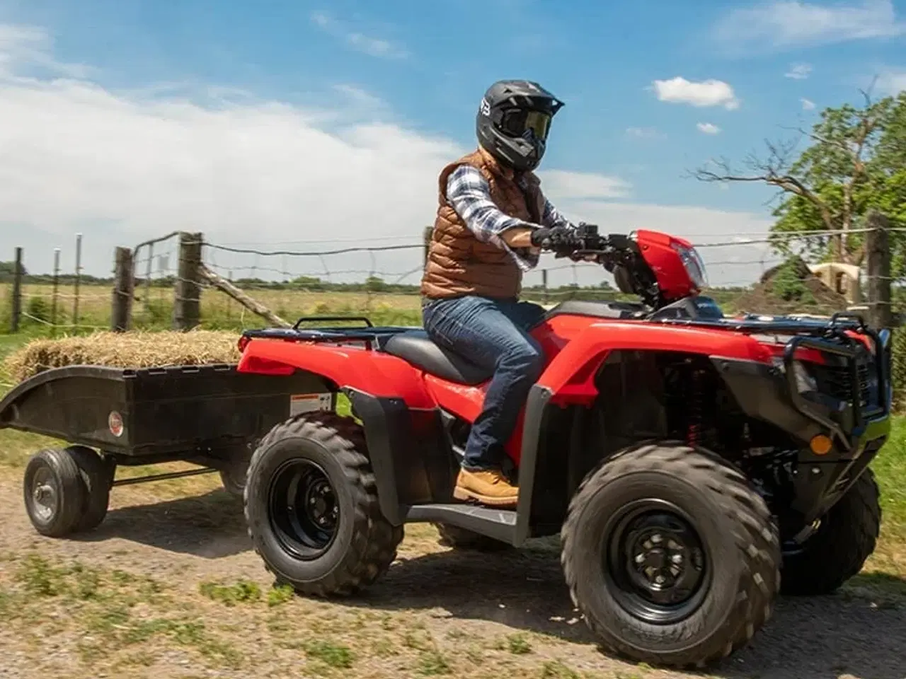 Billede 5 - Honda TRX 520 FE TRAKTOR