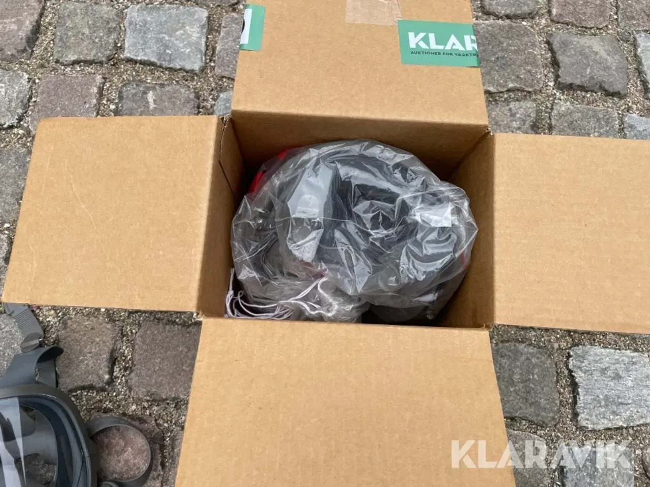 Billede 2 - 2 styk helmasker silikon 3M 6900 samt 1 styk visir