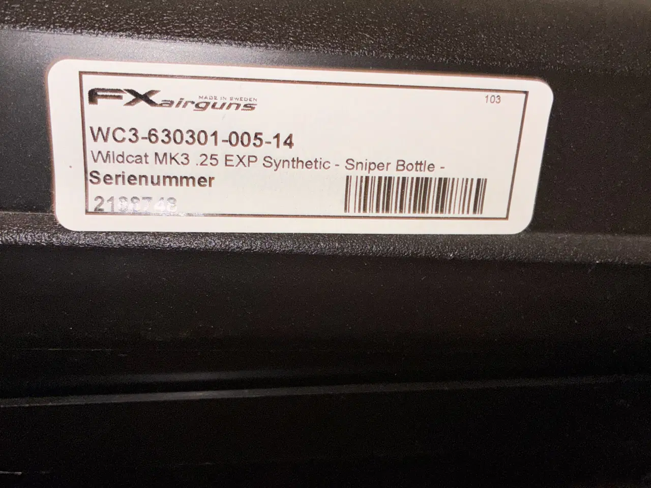 Billede 3 - Fx-Wildcat cal 4.5