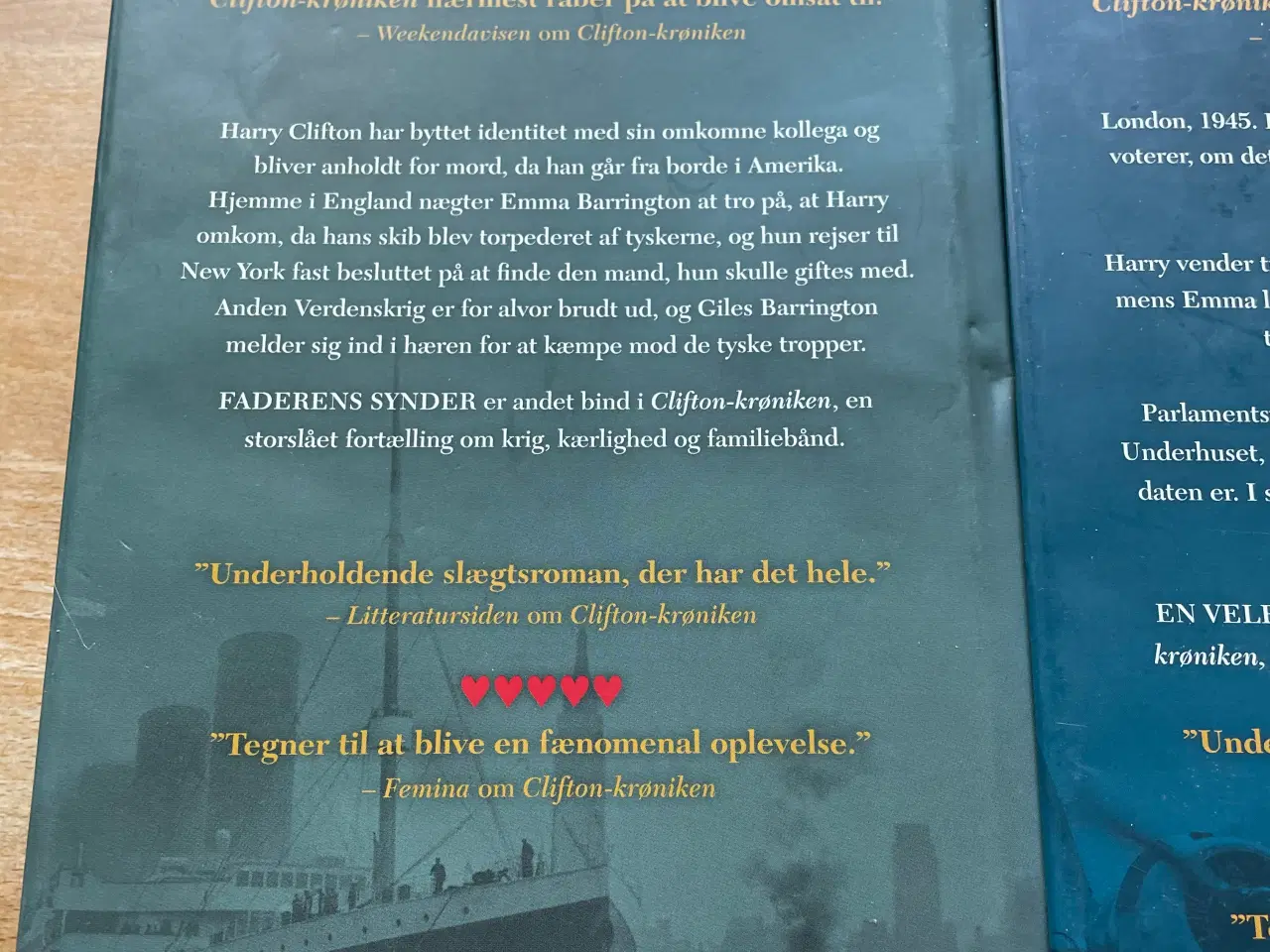 Billede 6 - Jeffrey Archer Clifton Krøniken 