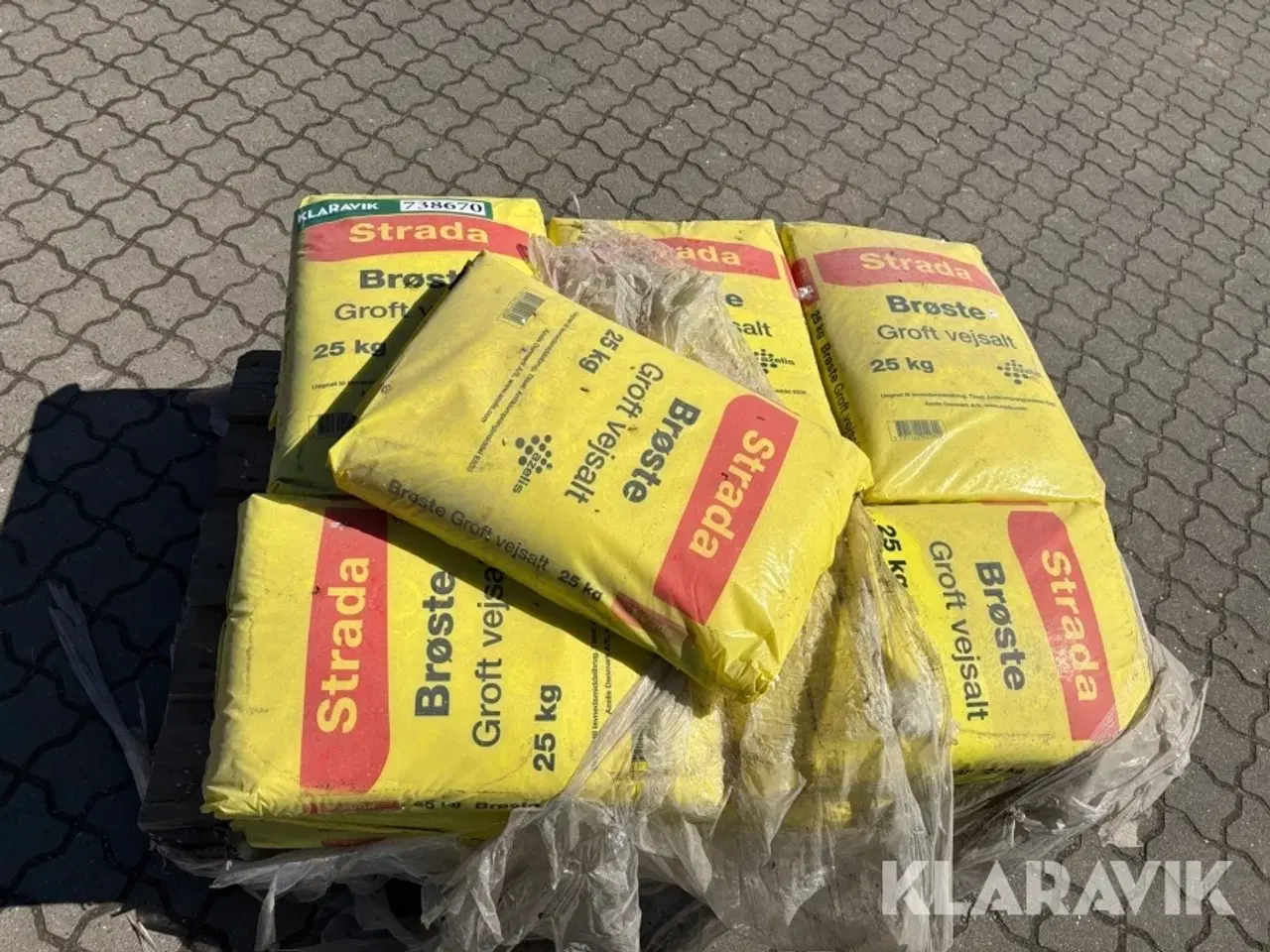 Billede 7 - Groft vejsalt Strada - 21 sække af 25kg