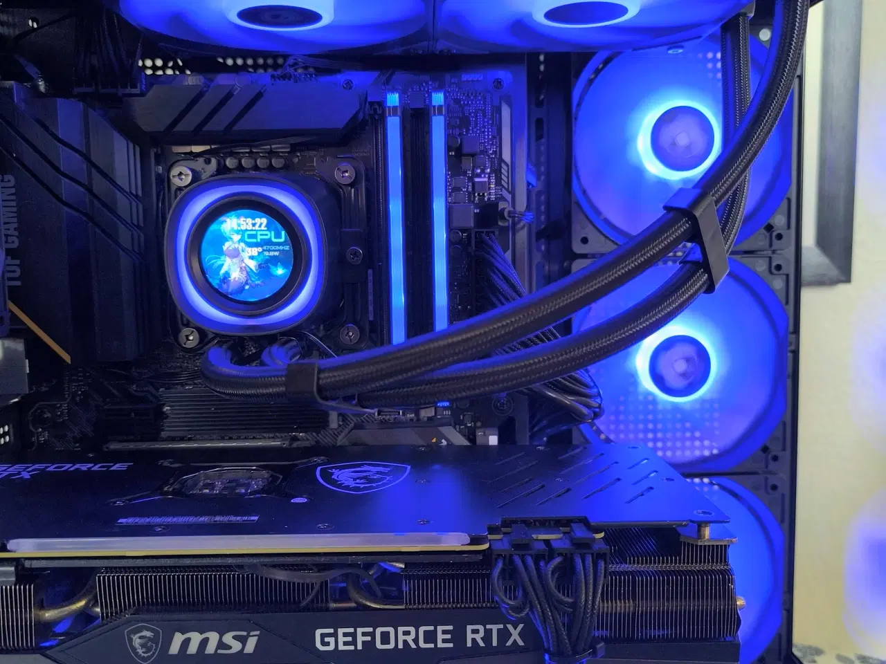 Billede 2 - Gaming PC – i7-10700KF / RTX 3070 / 32gb ram / LCD