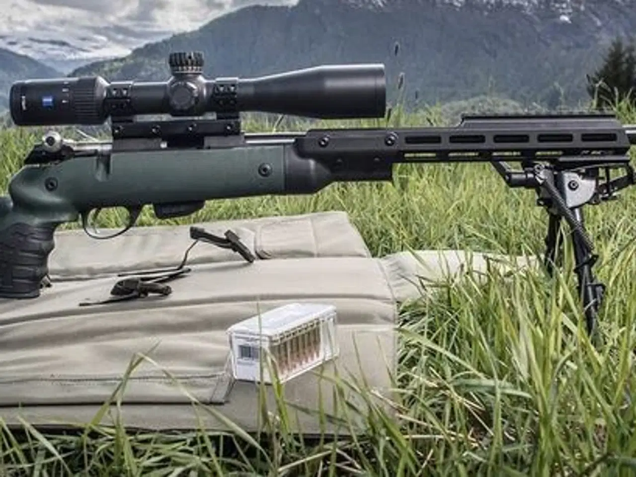 Billede 6 - Riffel skæfte fra GRS, WARG, sort, tikka T3X