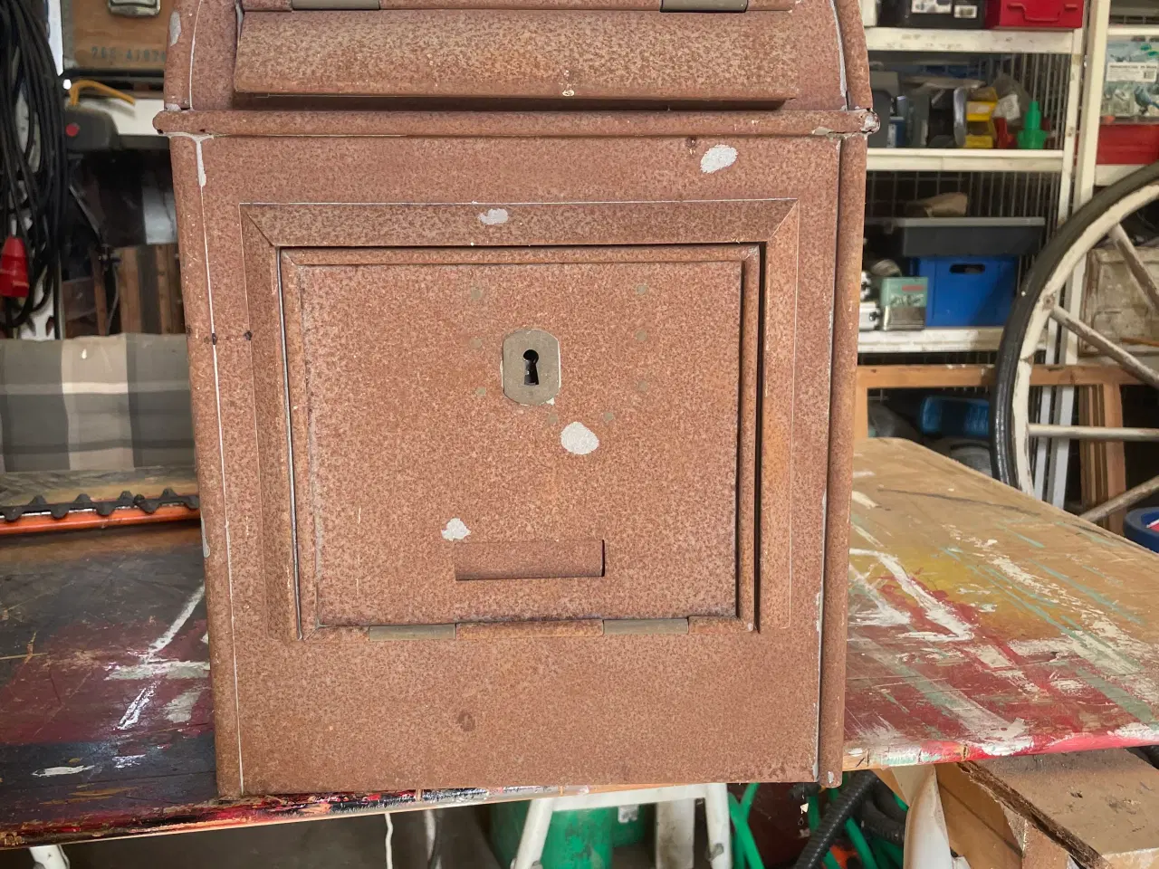 Billede 1 - Original postkasse med nøgle