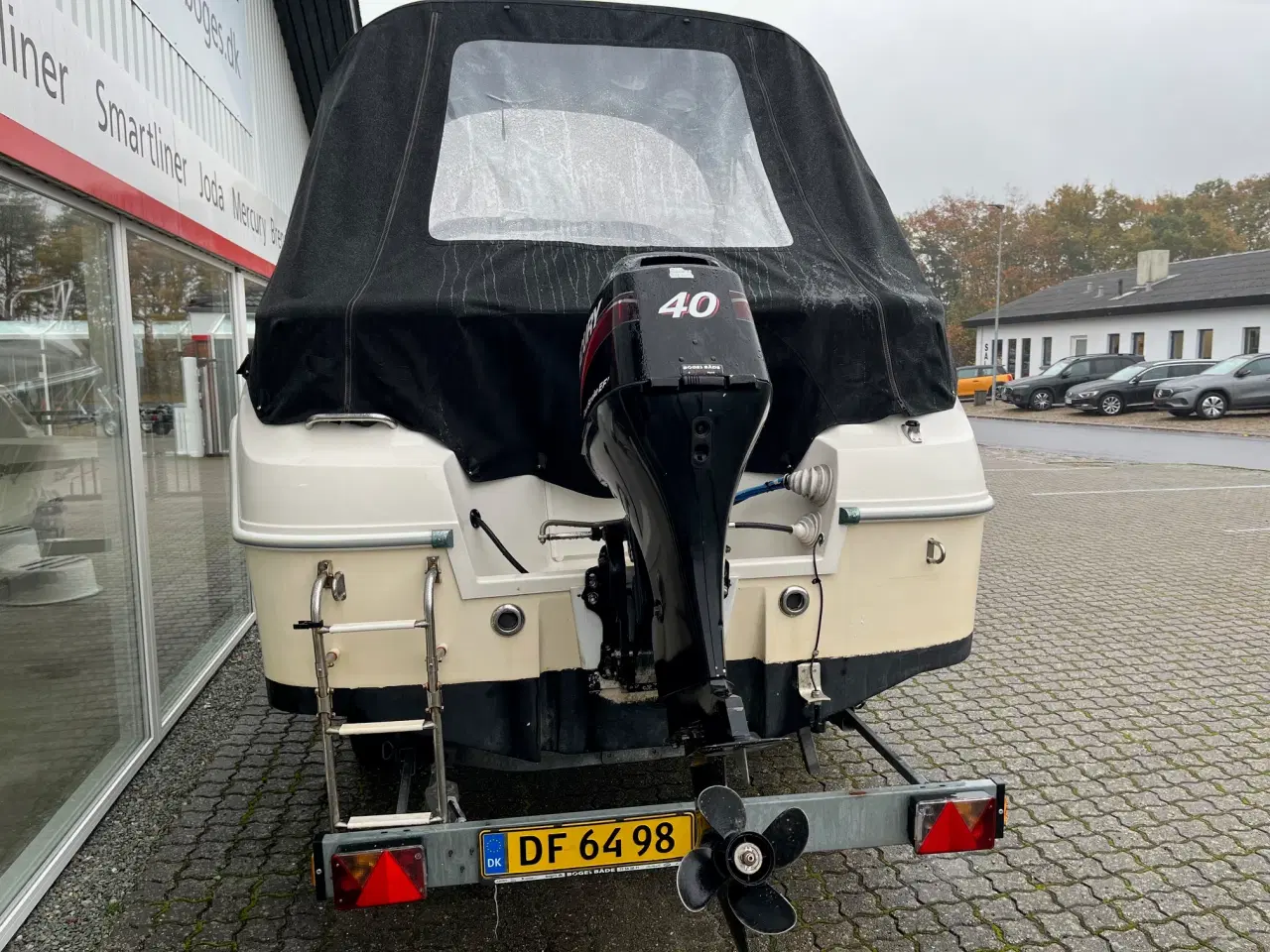 Billede 8 - 470 Cruiser med 40 hk Mercury-EFI 4 takt og 1000 kg Brenderup bådtrailer