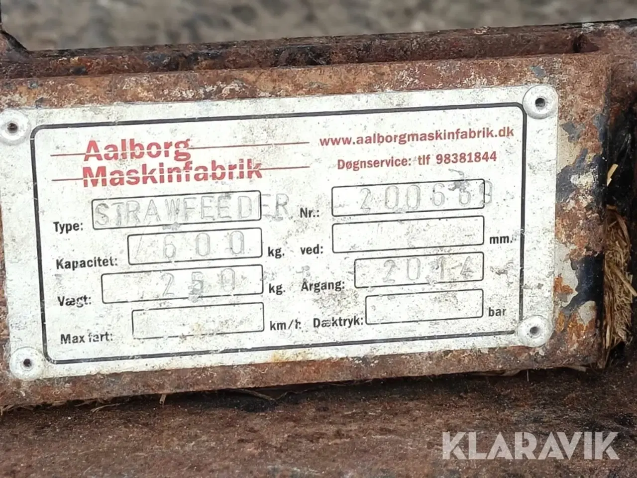 Billede 8 - Strømaskine Strawfeeder 1400