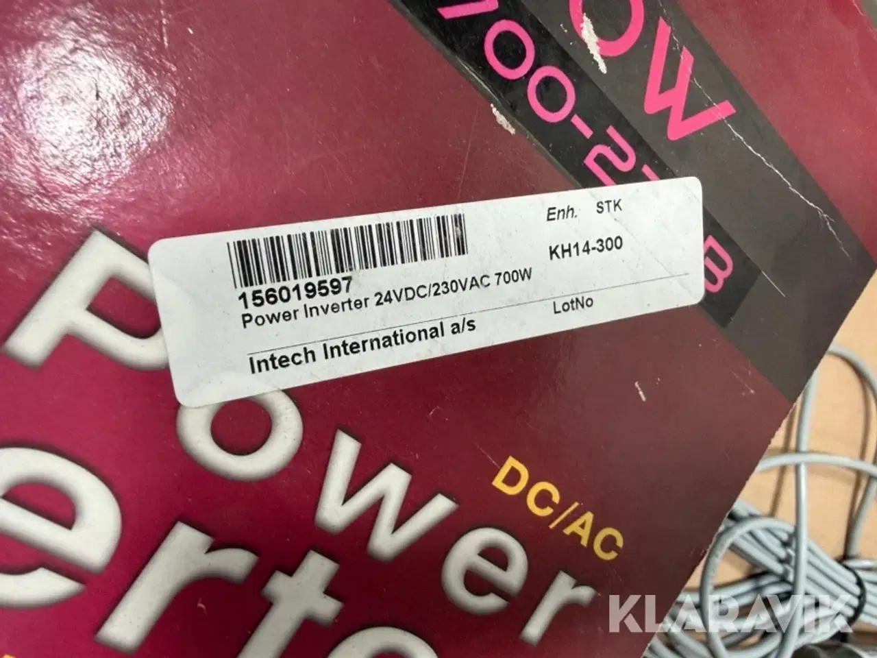 Billede 4 - Lot - aktuator, cylindre og power inverter - 1 palle
