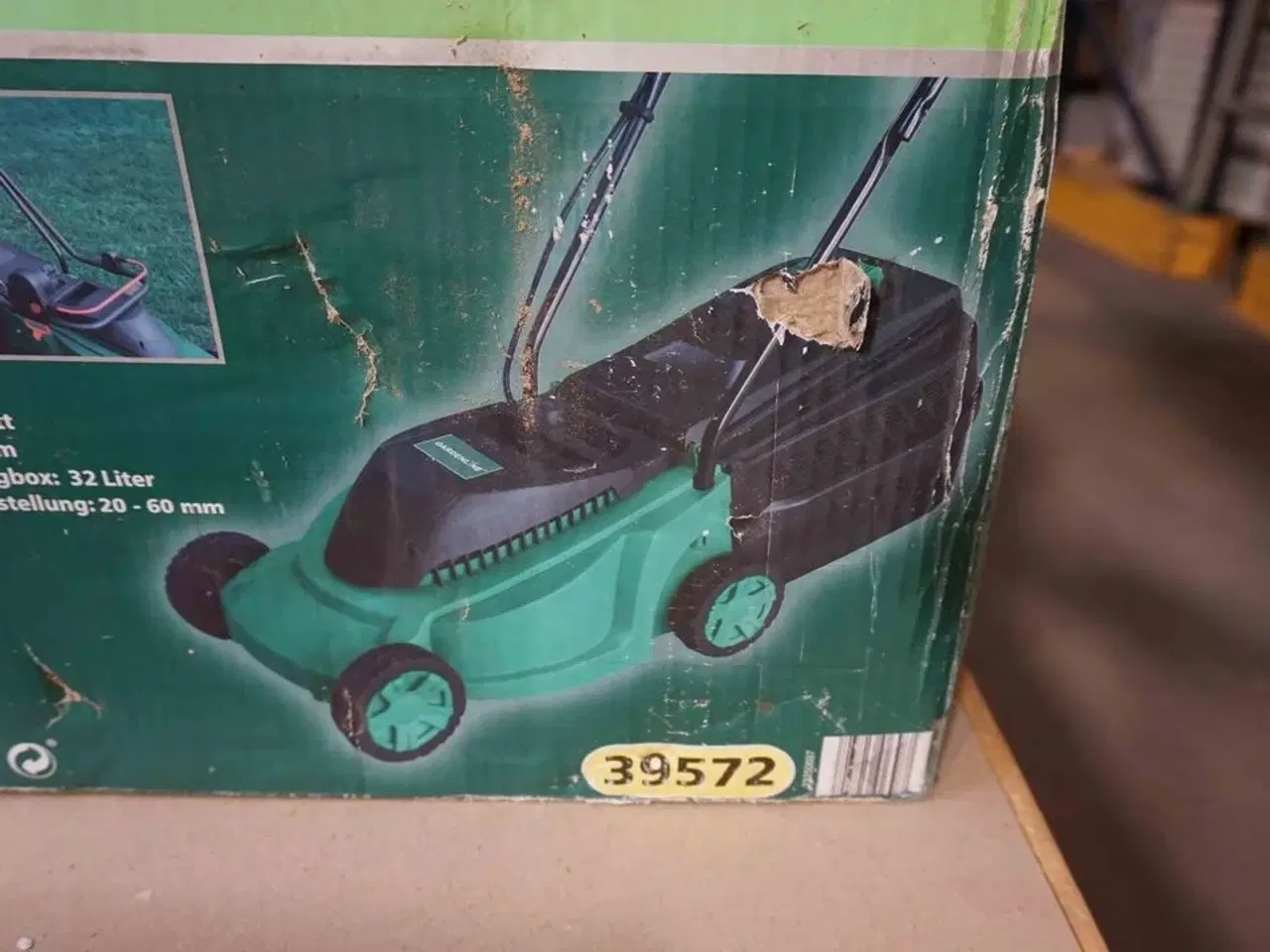 Billede 1 - Gardenline elektrisk græsslåmaskine (MOMSFRI)
