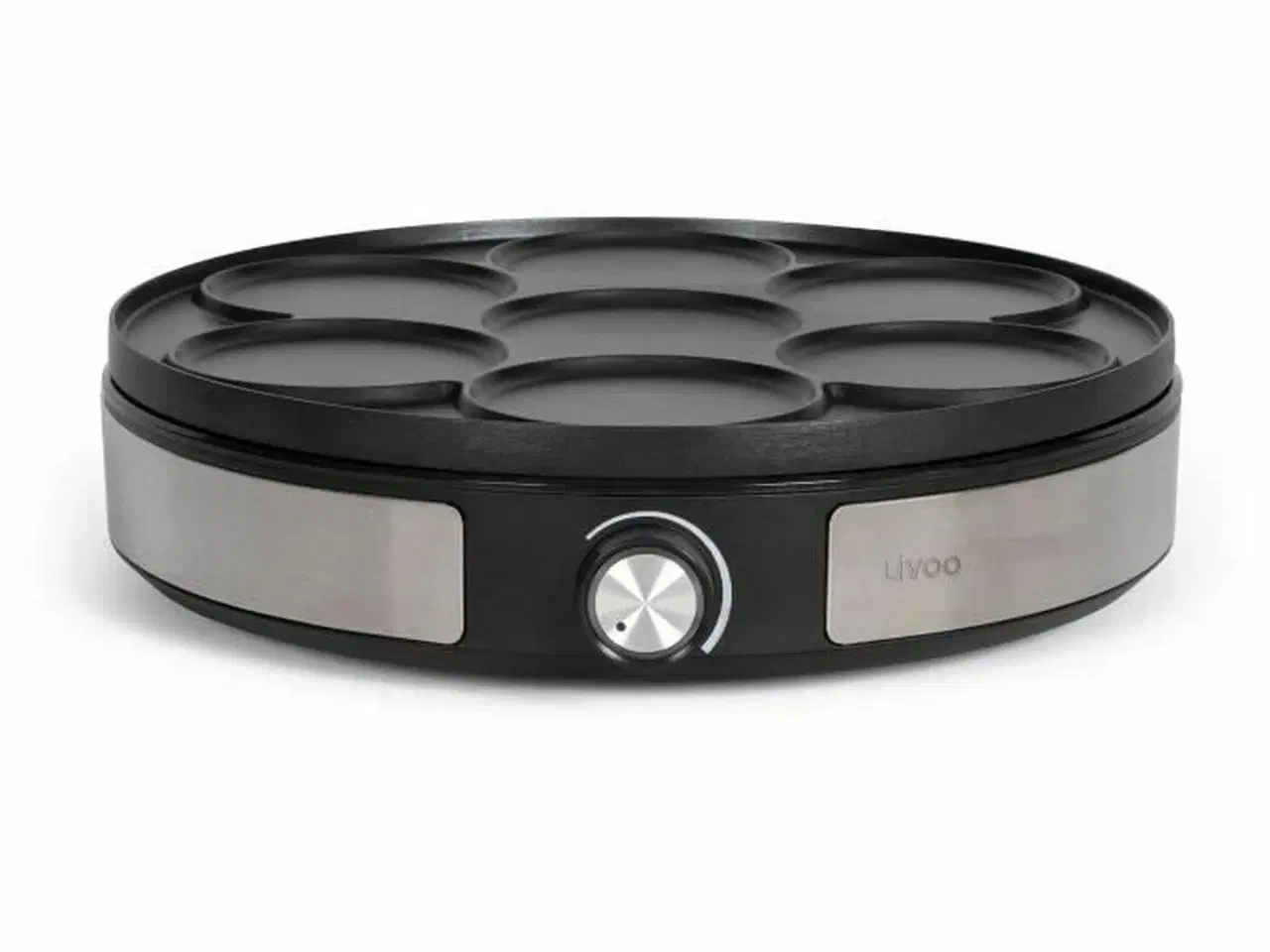 Billede 1 - Pandekagemaskine Livoo DOP247 - vendbar plade 33 cm, 7 mini