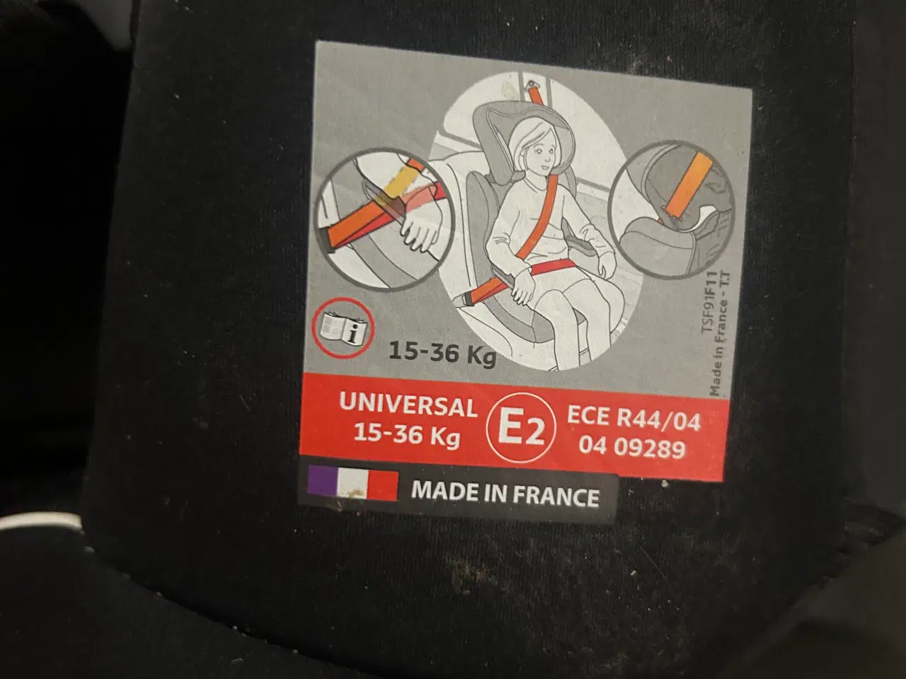 Billede 2 - Autostol til børn 15-36kg 