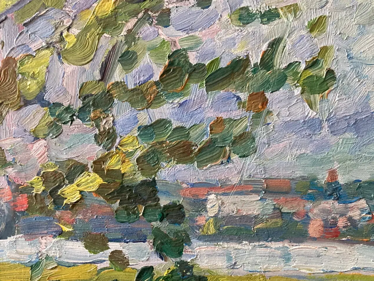 Billede 3 - Lasse Winslev 73x112 m. ramme. Lærred 60x 100