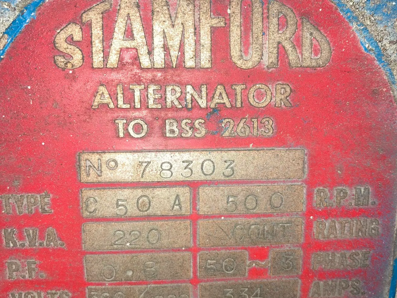 Billede 6 - Velholdt stor generator 