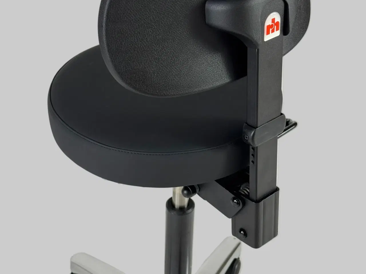 Billede 5 - RH Support 4511 Kontorstol – Sort/Krom Stel