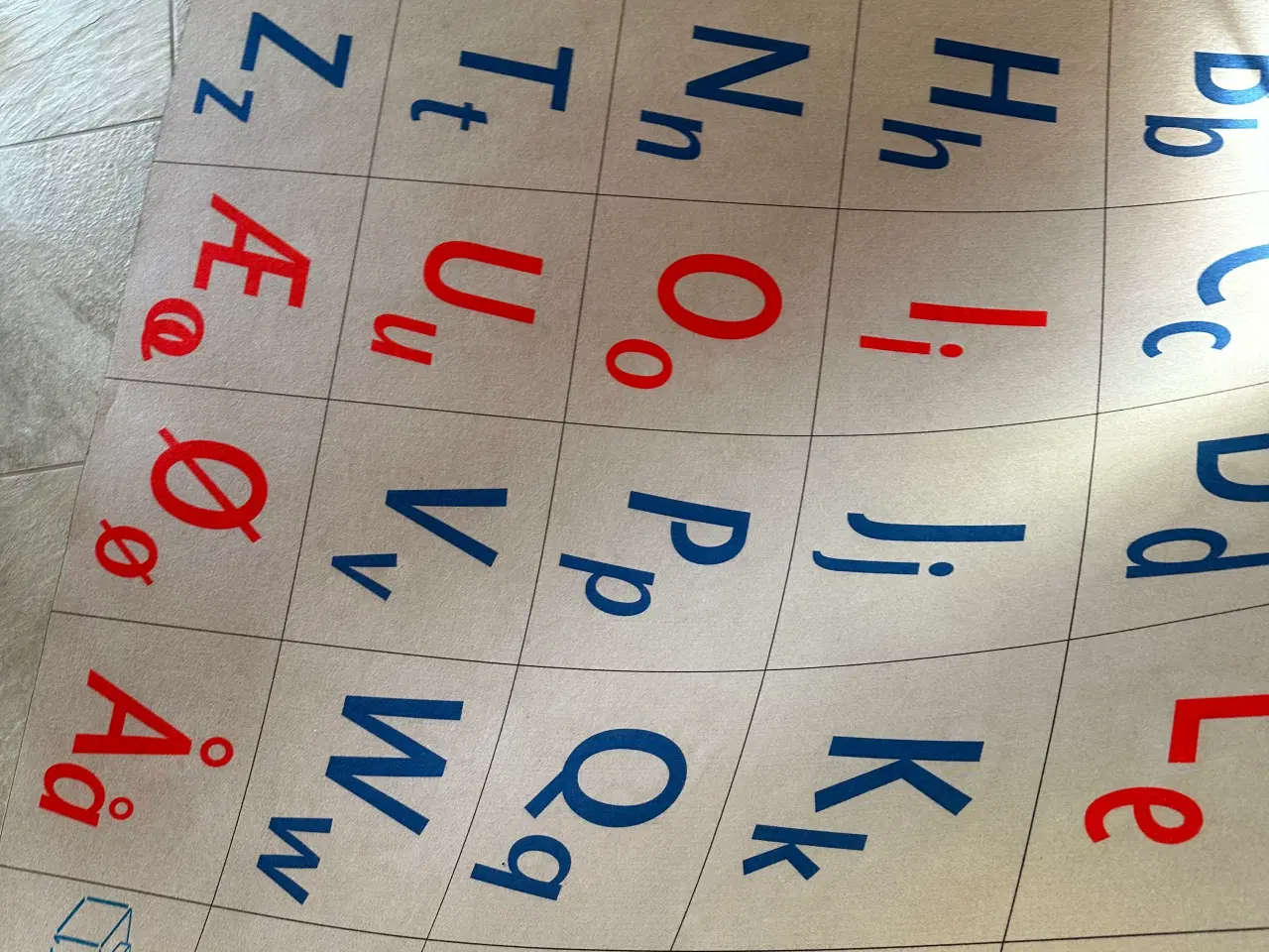 Billede 5 - Gonge bogstavtæppe