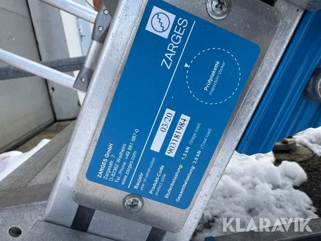 Billede 4 - Lift Zarges