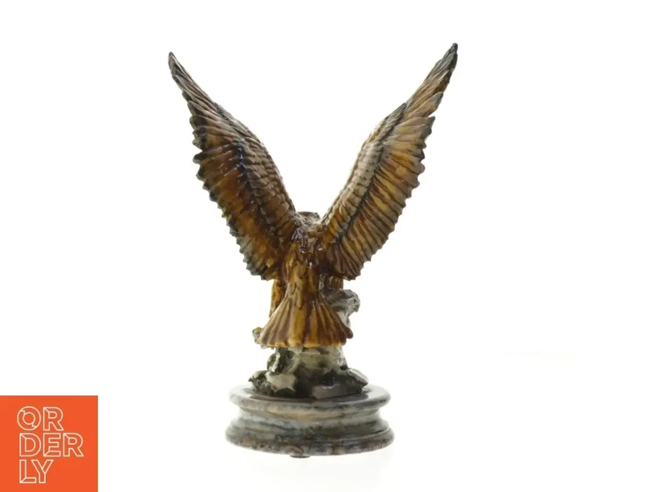 Billede 3 - Keramisk ørn figur (str. 26 cm)