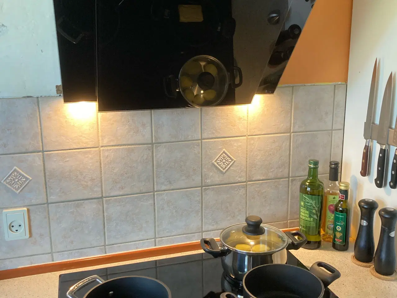 Billede 3 - Induktionskogeplade + emhætte