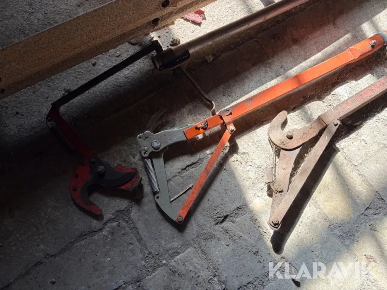 Billede 6 - Stige, Koblinger og gribetang