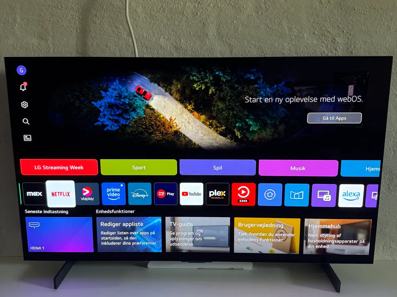 Billede 1 - LG 42'' OLED evo C3 - 4K TV