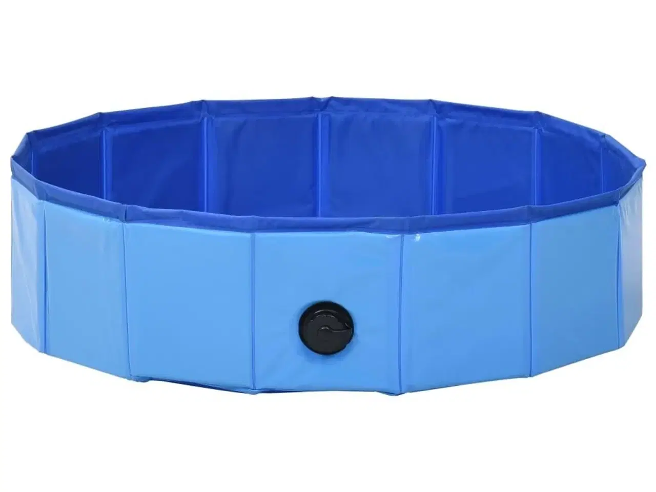 Billede 5 - Foldbart hundebassin 80 x 20 cm PVC blå