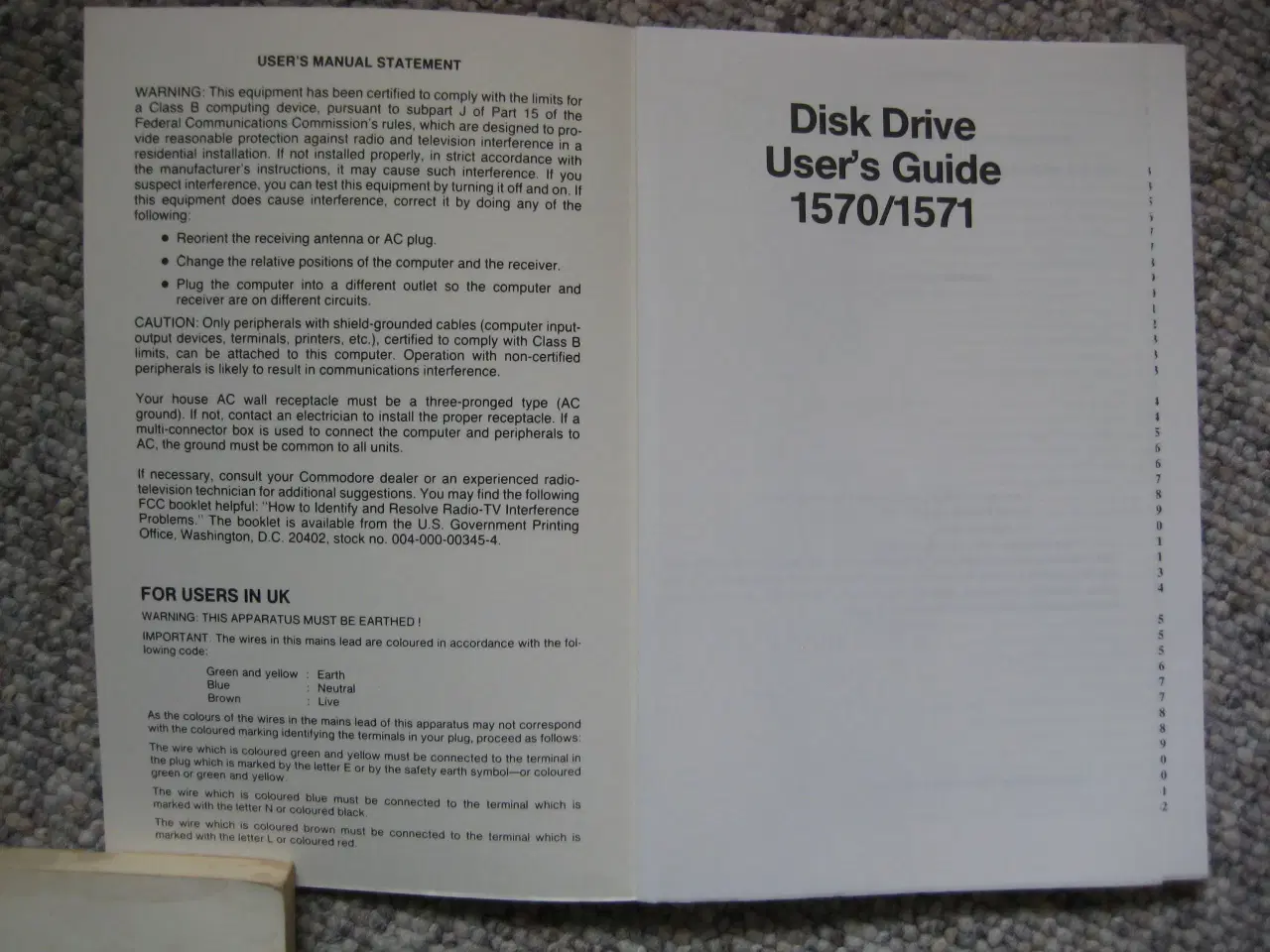Billede 2 - Disk Drive 1570/71 Manual