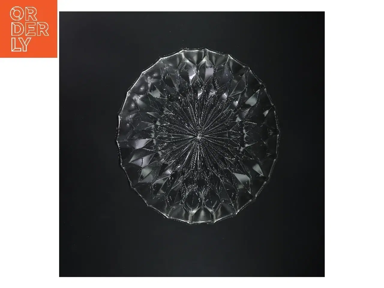 Billede 3 - Rundt glasskål (str. Ø 28 cm)