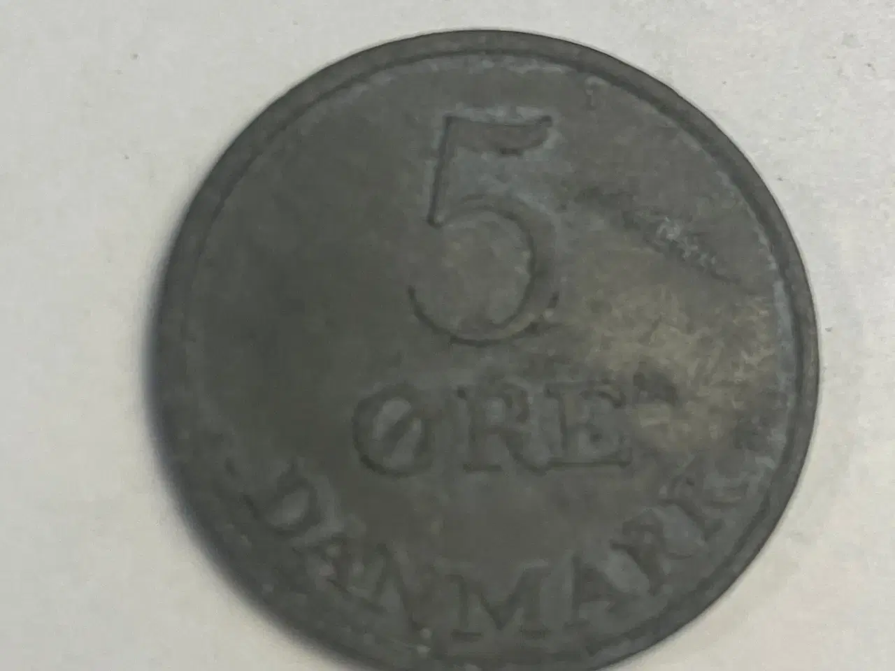 Billede 2 - 5 Øre 1957 Danmark