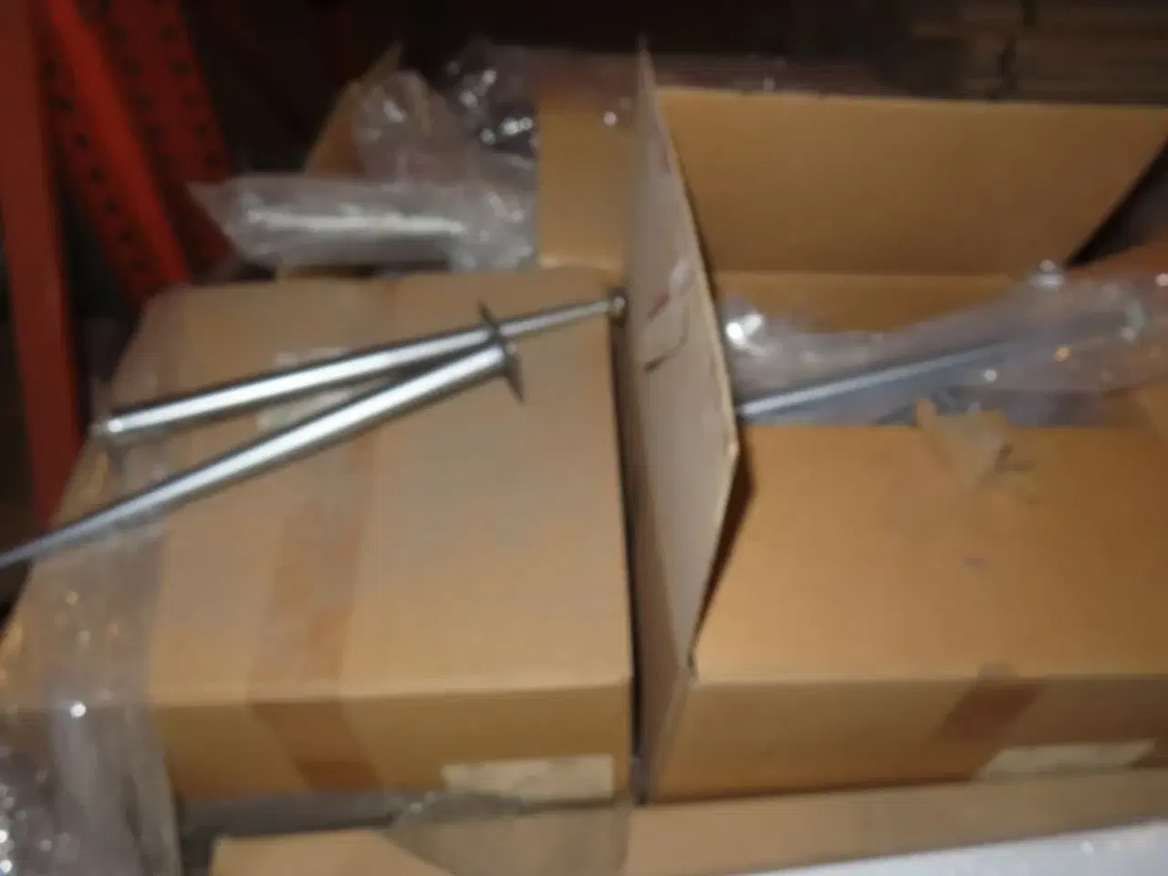 Billede 6 - Palle med hvidlakerede bordben og sokkelben