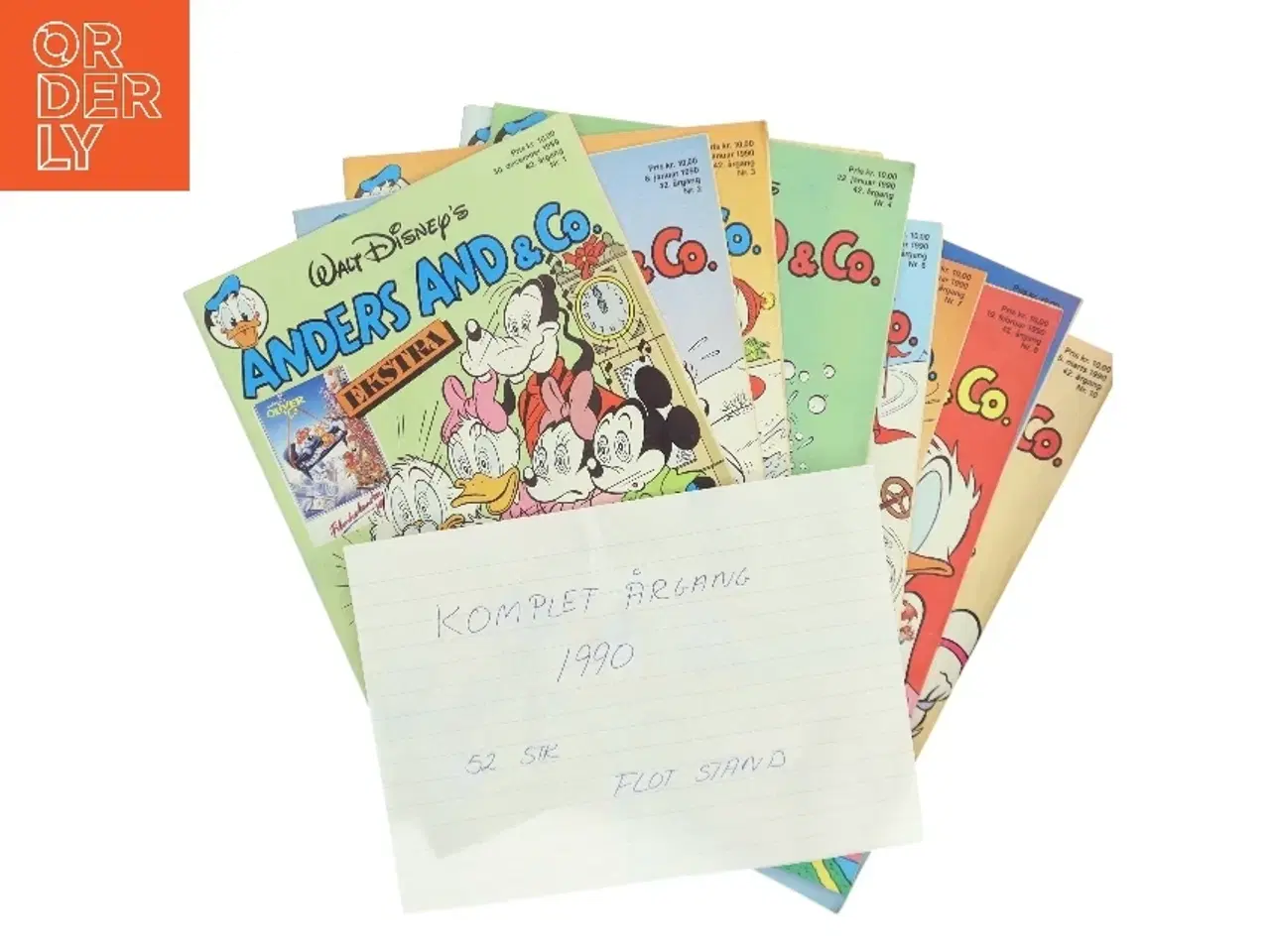 Billede 5 - Komplet årgang 1990 Disney&#39;s Anders And & Co. (Bog)