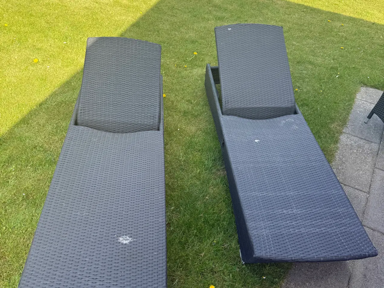 Billede 2 - Solsenge i rigtig polyrattan