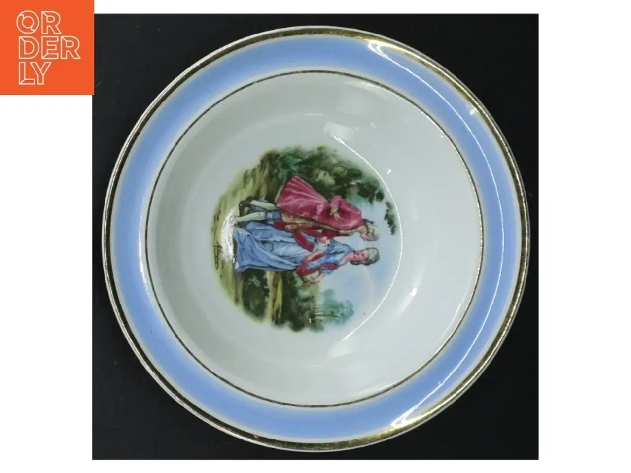 Billede 11 - Porcelænstallerkner med historiske motiver fra Arabia (str. 17 cm)