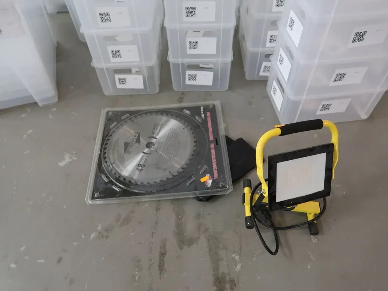 Billede 1 - Arbejdslampe samt skæreskive MITSUTOMO